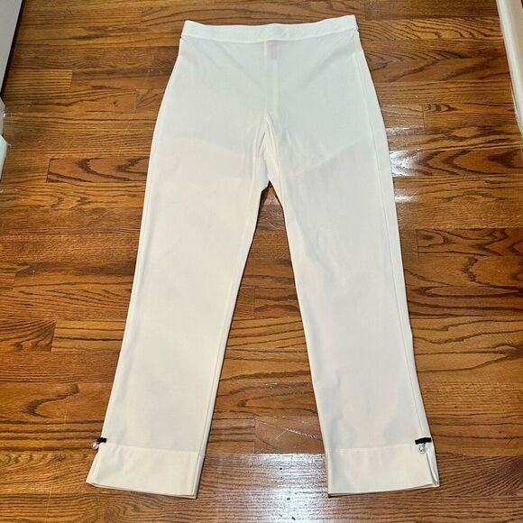 IC Collection Pearl Detail Ankle Pants - Picture 2 of 6